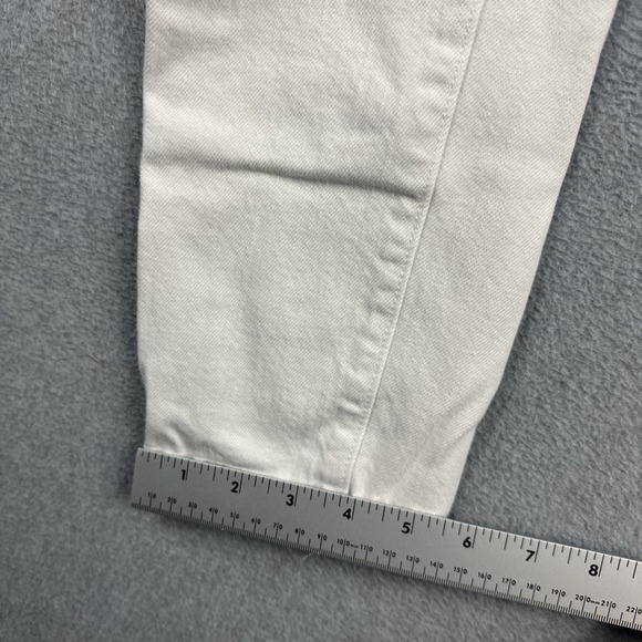 Paige Jeans Womens 28 White Skyline Skinny Denim 5 Pocket Casual USA Made READ - Picture 7 of 11